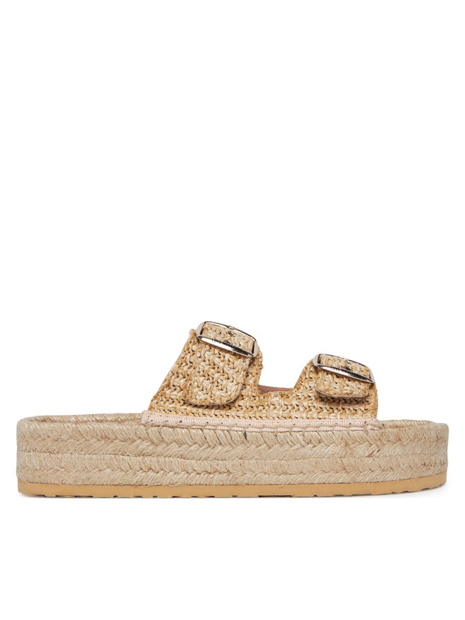 LOVE MOSCHINO Espadrile LOVE MOSCHINO JA28393G0MJQ0107 Bež