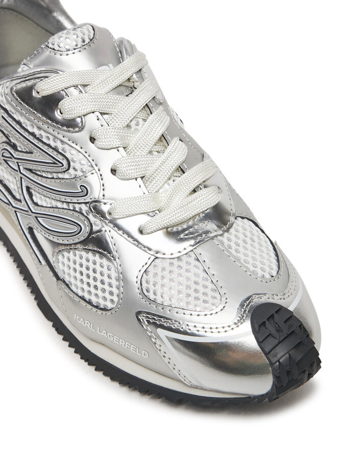 KARL LAGERFELD Tenisice KARL LAGERFELD Velocette KL63925 Srebrna