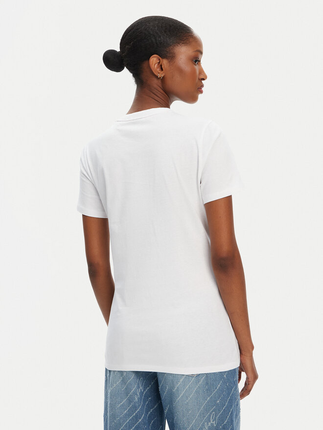 BOSS BOSS Póló C_Elogo_5 50547547 Fehér Slim Fit
