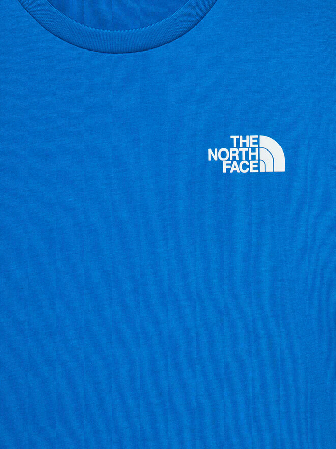 The North Face The North Face Marškinėliai Simple Dome NF0A8DRP Mėlyna Regular Fit