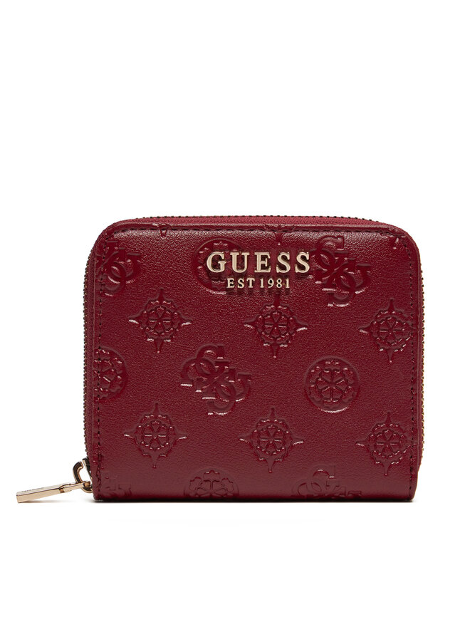 Guess Portafoglio piccolo da donna Guess Gerty Slg SWPD95 29137 Bordeaux
