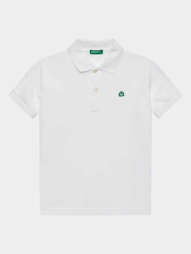 United Colors Of Benetton United Colors Of Benetton Pólóing 3089C300Q Fehér Regular Fit