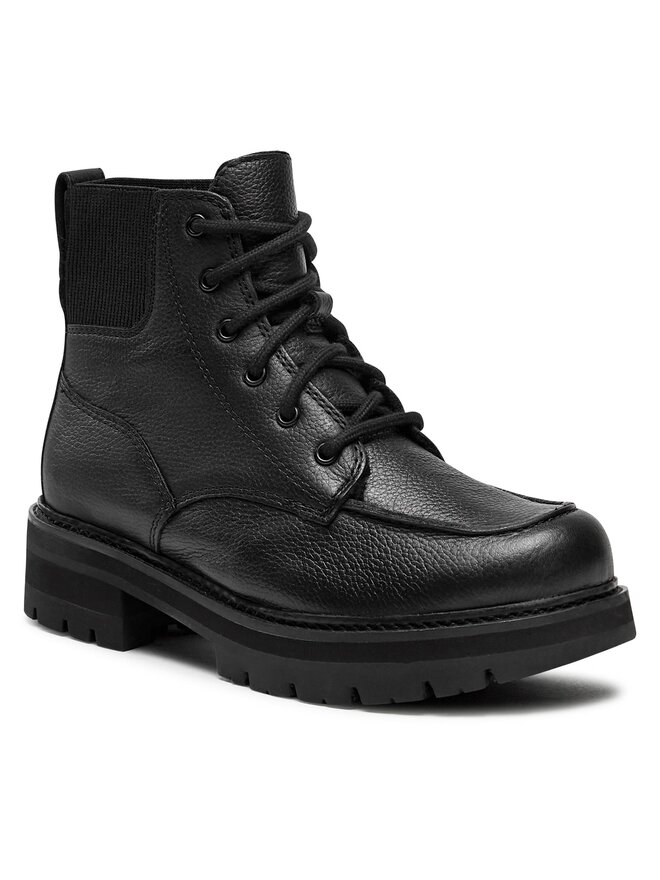 Clarks Schnürstiefeletten Clarks Orianna Mid 261679044 Schwarz