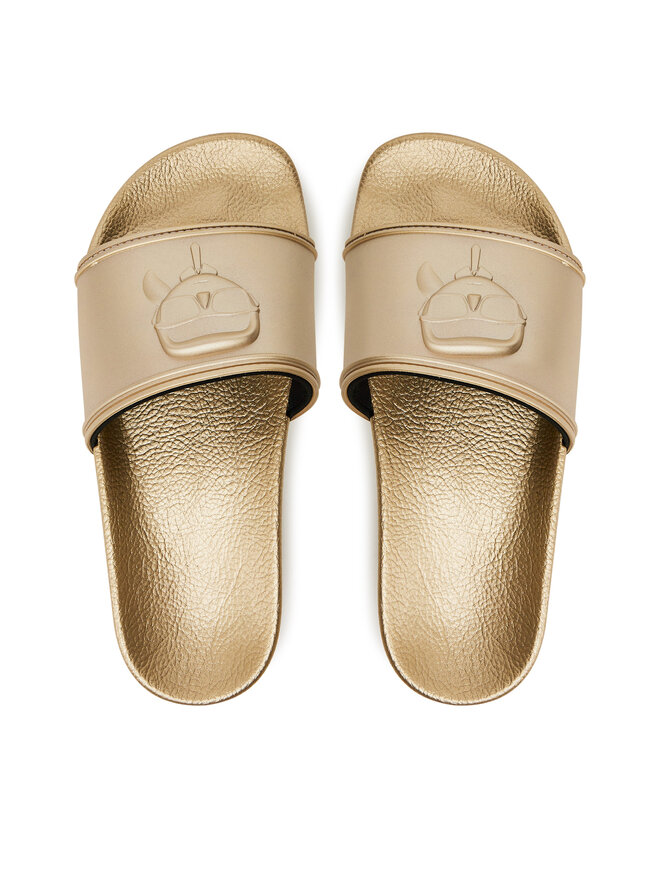 KARL LAGERFELD Natikači KARL LAGERFELD Kondo Maxi KL80819M Zlata