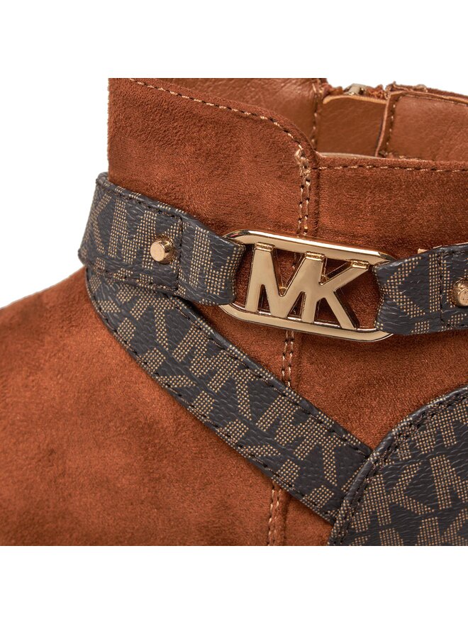 MICHAEL Michael Kors Polokozačky MICHAEL Michael Kors Emma Kincaid MK100803 Hnědá