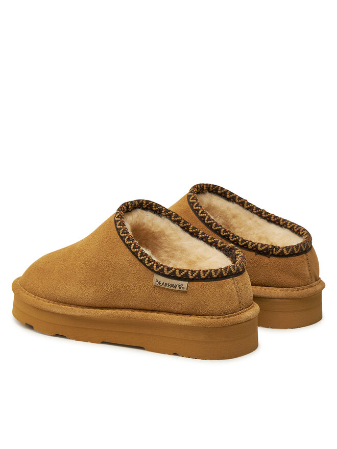 Bearpaw Kapcie Bearpaw Martis 3038W Beżowy