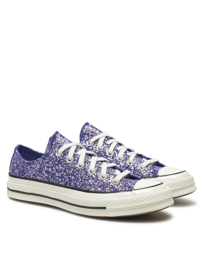 Converse Tenisice Converse Chuck 70 Glitter A11134C Tamnoplava