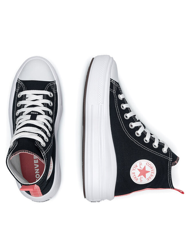 Converse Tornacipő Converse CHUCK TAYLOR ALL STAR MOVE PLATFORM 271716C Fekete
