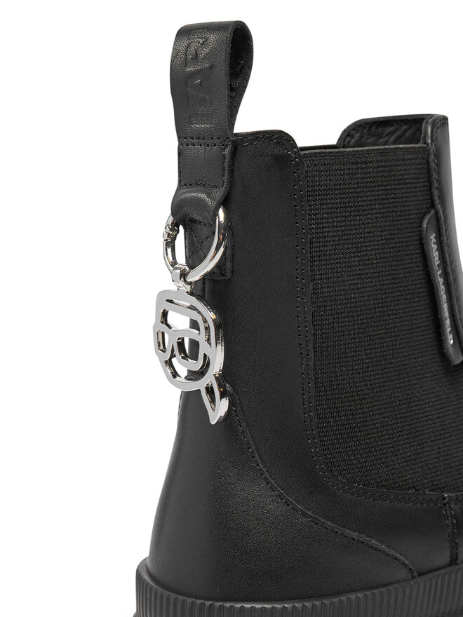 KARL LAGERFELD Боти тип челси KARL LAGERFELD KL43534 Черен