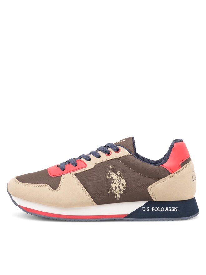 U.S. Polo Assn. Sneakersy U.S. Polo Assn. NOBIL011M/CNH1 Khaki
