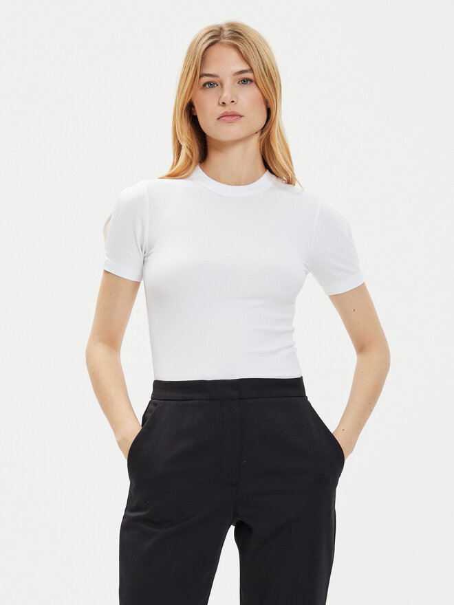 Calvin Klein Calvin Klein Camiseta K20K207322 Blanco Slim Fit