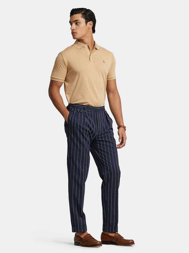 Polo Ralph Lauren Polo Ralph Lauren Поло 710704319086 Бежевий Custom Slim Fit