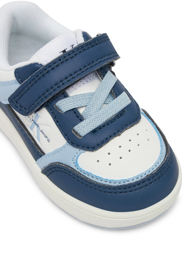 Calvin Klein Jeans Sneakersy Calvin Klein Jeans Low Cut Lace-Up/ Velcro Sneaker V1X9-82078-1355 M Niebieski