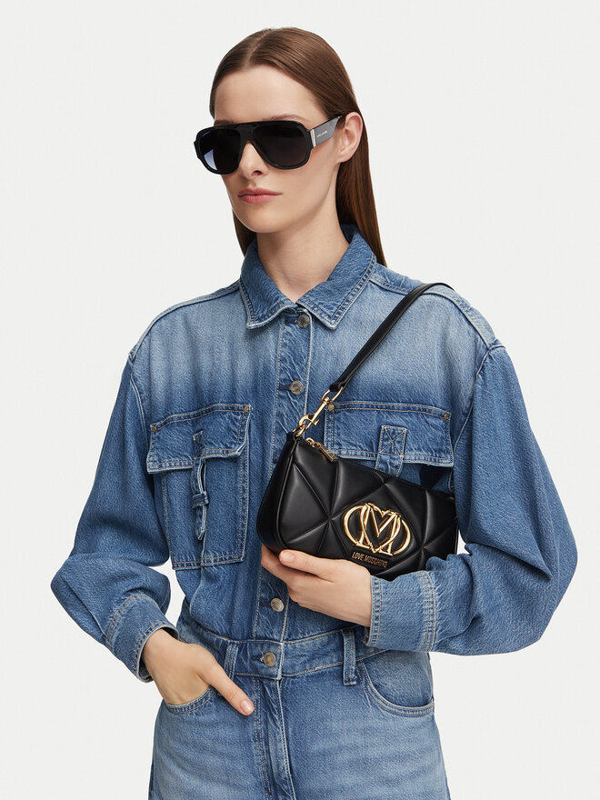 LOVE MOSCHINO Handtasche LOVE MOSCHINO JC4111PP1PLC0000 Schwarz