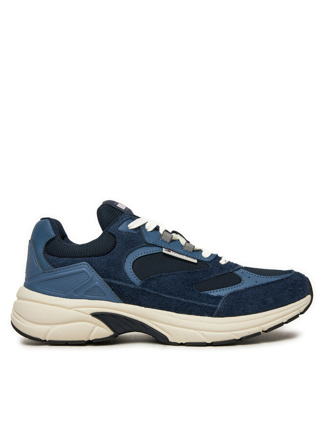 Tommy Jeans Sneakers Tommy Jeans The Coney Suede EM0EM01501 Dunkelblau