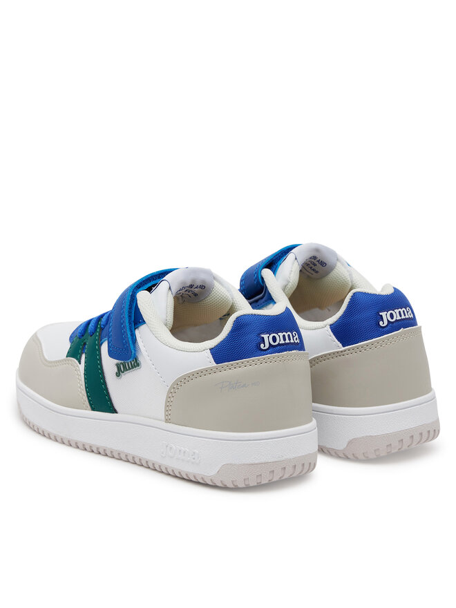 Joma Sneakersy Joma Platea Low Jr 2534 JPLAS2534V Biały