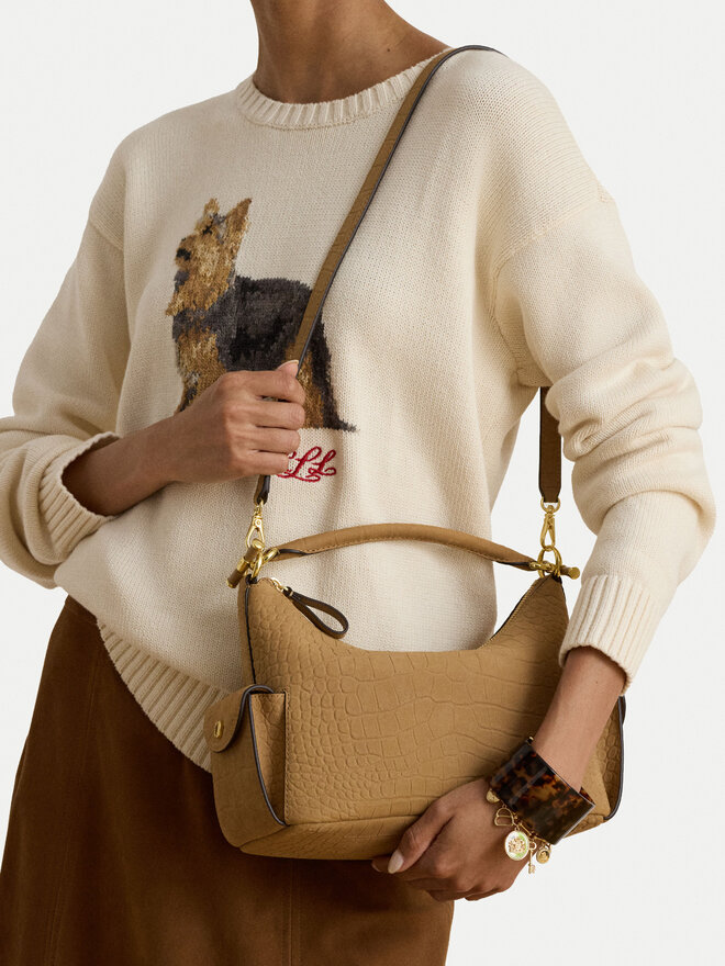 LAUREN RALPH LAUREN Handtasche LAUREN RALPH LAUREN 431P18453001 Hellbraun