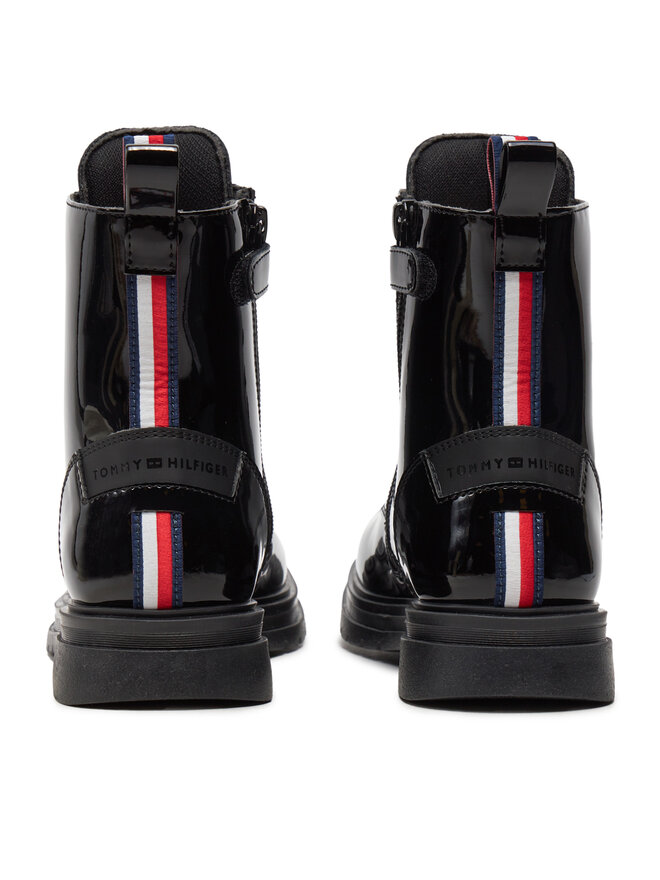 Tommy Hilfiger Μποτάκια Tommy Hilfiger T4A5-33588-0775 M Μαύρο