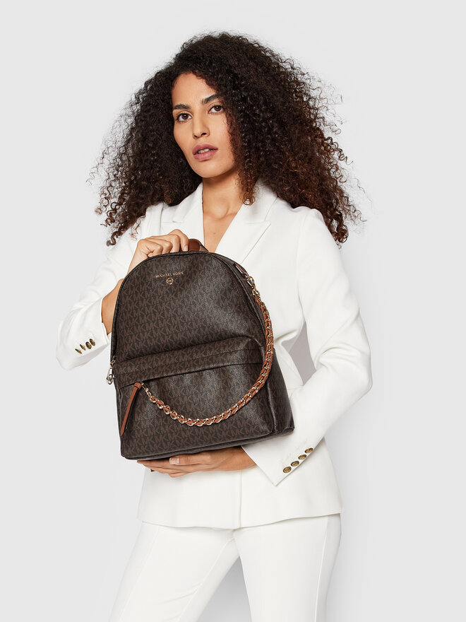MICHAEL Michael Kors Ruksak MICHAEL Michael Kors Slater 30T0G04B6B Hnedá