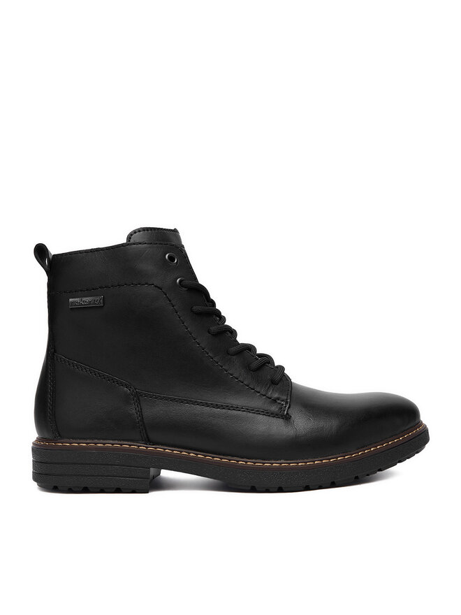 Rieker Schnürschuhe Rieker 33143-00 Schwarz