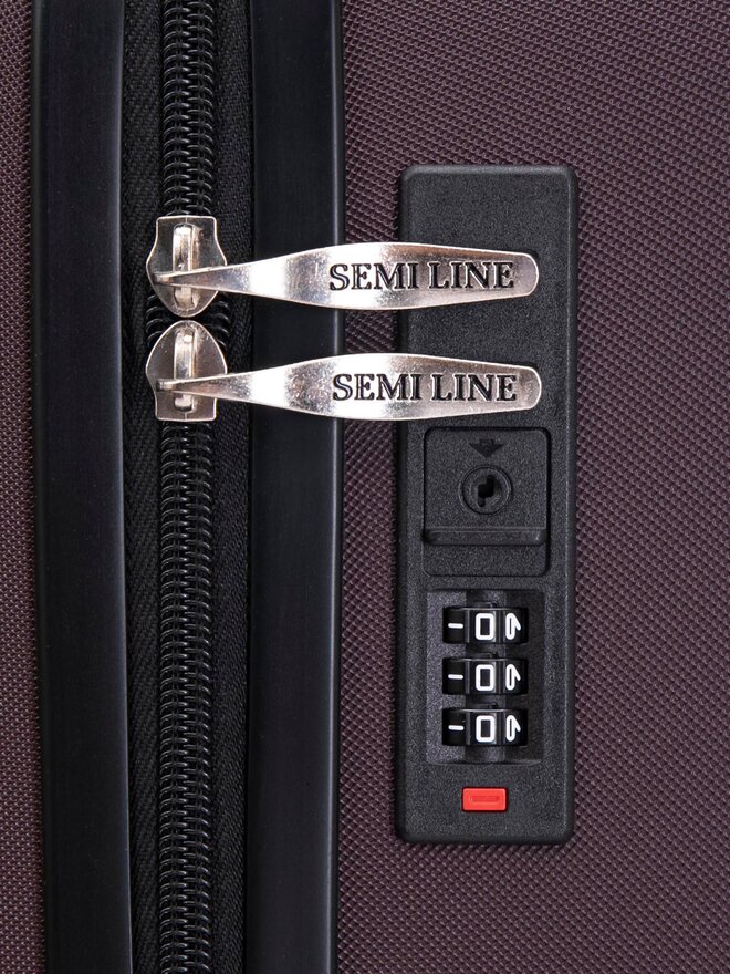 Semi Line Kovček za kabino Semi Line T5856-1 Rjava