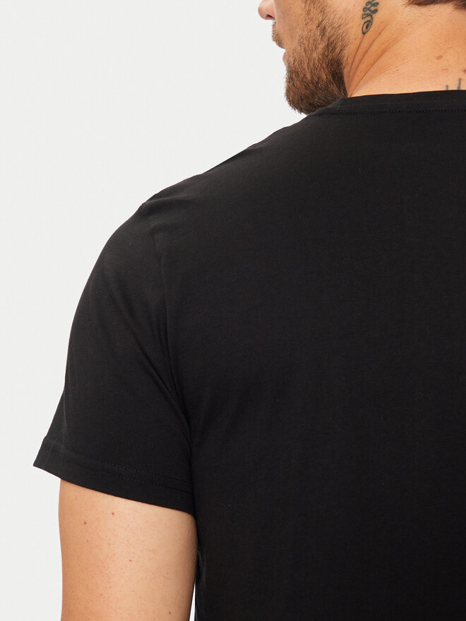 4F 4F Camiseta 4FWMM00TTSHM1844 Negro Regular Fit
