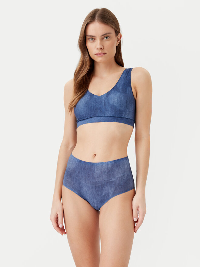 Chantelle Chantelle Класичні труси з високою талією Soft Stretch C11D70 Голубий