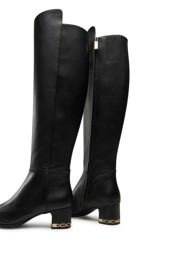 MICHAEL Michael Kors Cizme lungi muschetar MICHAEL Michael Kors June 40F4JUMB6L Negru