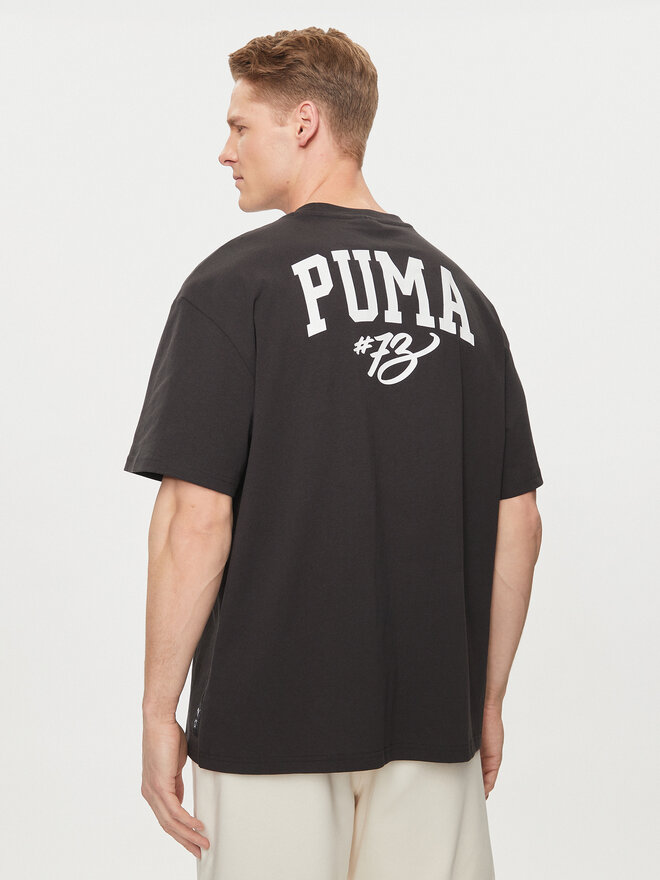 Puma Puma Marškinėliai Dylan s Gift Shop 625282 Juoda Regular Fit