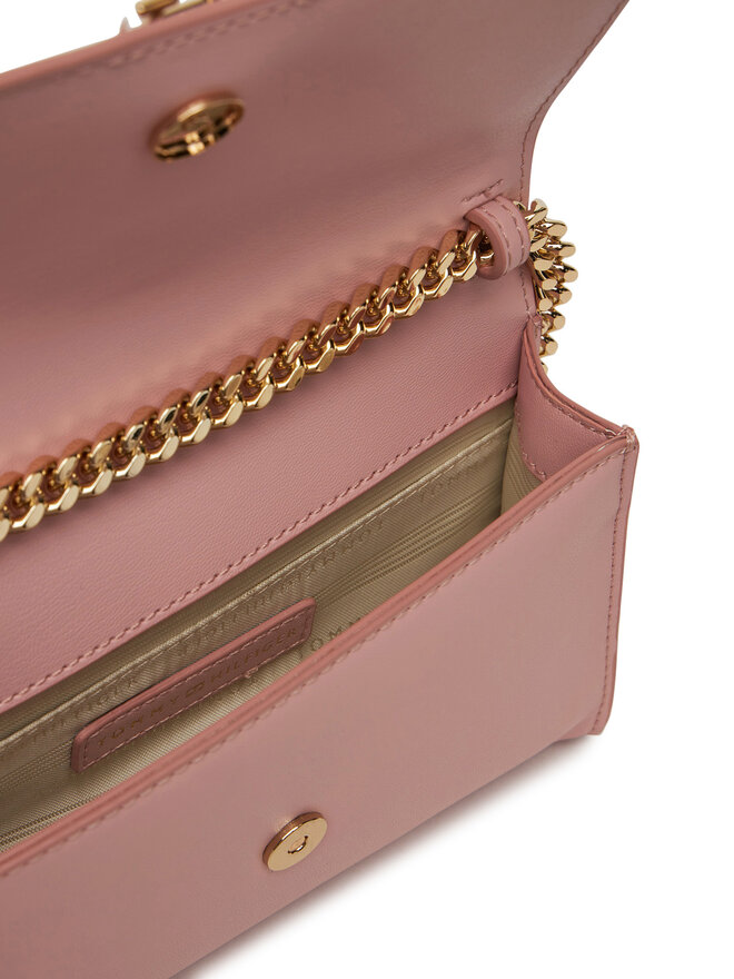 Tommy Hilfiger Bolso Tommy Hilfiger Th Heritage Mini Crossover Chain AW0AW17222 Rosa