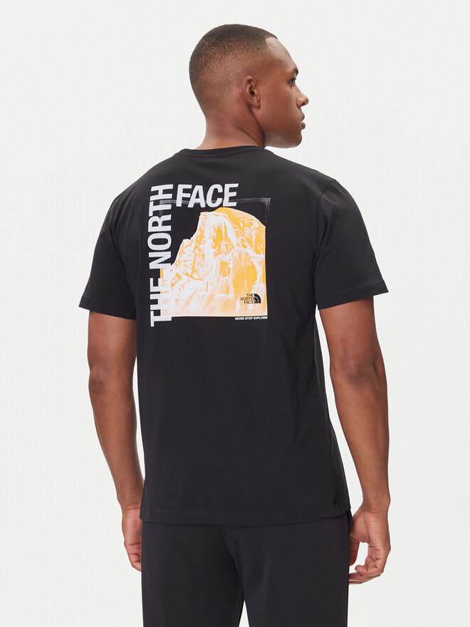 The North Face The North Face Camiseta Half Dome Photo NF0A8EE9 Negro Regular Fit