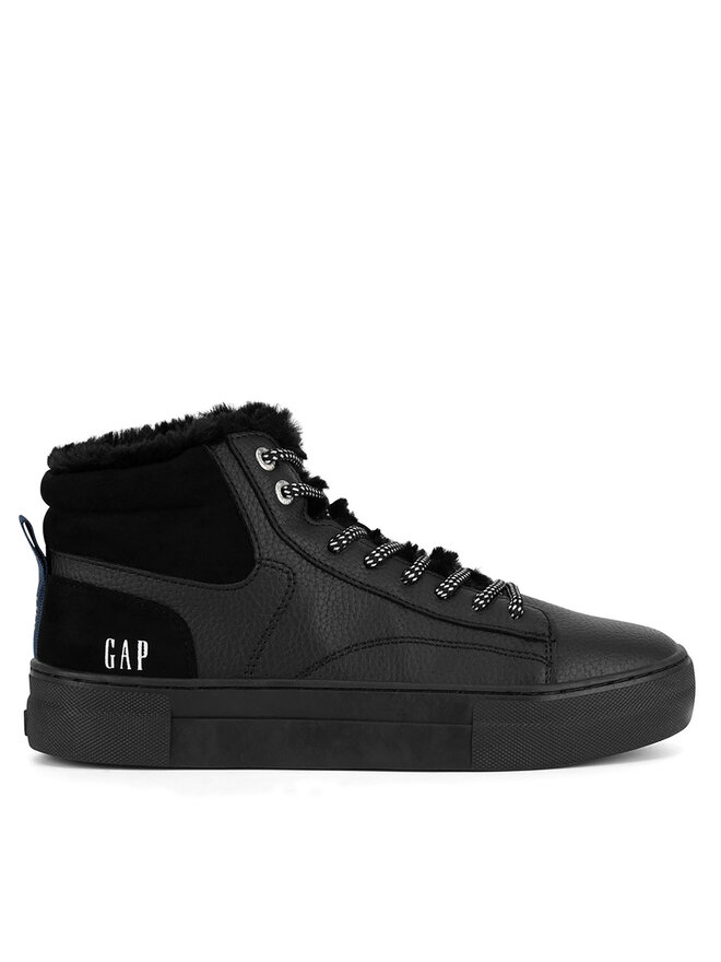 Gap Сникърси Gap PORTLAND CUP MID W GP505011AW-BKBK Черен