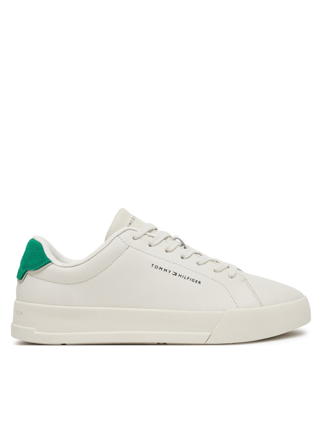 Tommy Hilfiger Zapatillas Tommy Hilfiger Th Court Lth Detail Ess FM0FM05367 Beis