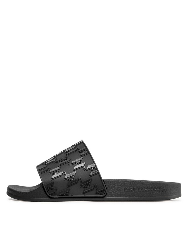 KARL LAGERFELD Papucs KARL LAGERFELD KL80903 Fekete