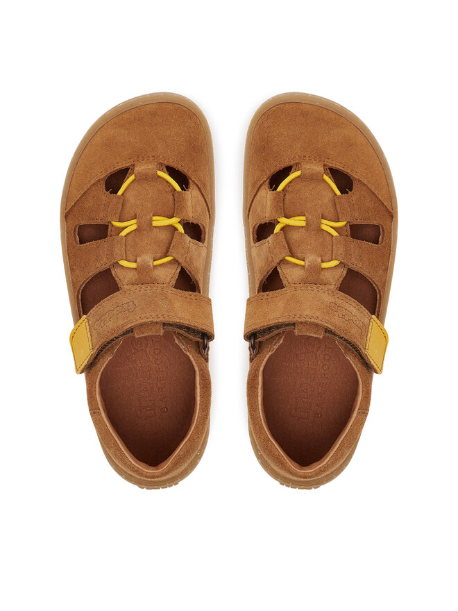 Froddo Сандали Froddo Barefoot Elastic Sandal G3150262-3 D Кафяв