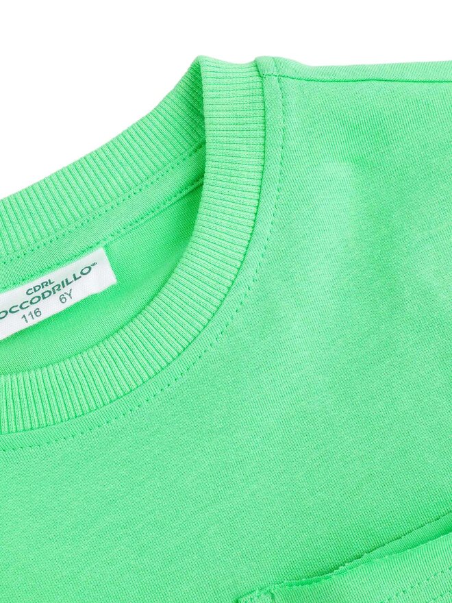 Coccodrillo Coccodrillo Camiseta WC5143205TBK Verde Regular Fit