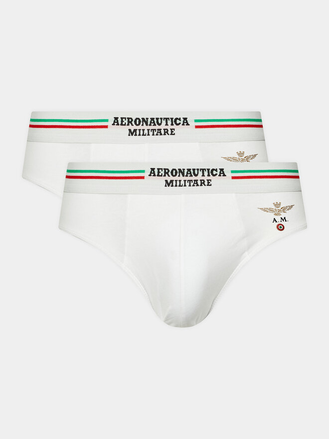 Aeronautica Militare Aeronautica Militare Komplektas: 2 trumpikių poros AM1USL001 Balta