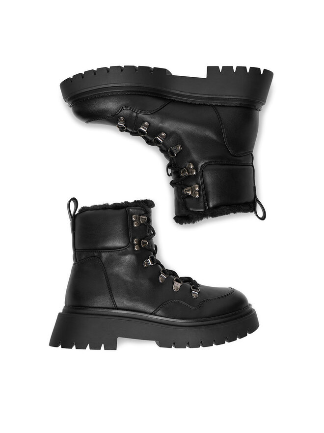 DeeZee Schnürschuhe DeeZee 13116-4 Schwarz