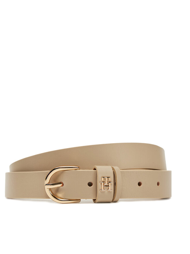 Tommy Hilfiger Ζώνη Γυναικεία Tommy Hilfiger Essential Effortless 2.5 AW0AW16836 Μπεζ