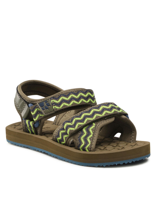 Jack Wolfskin Sandały Jack Wolfskin Zulu Vc K 4052971 Zielony