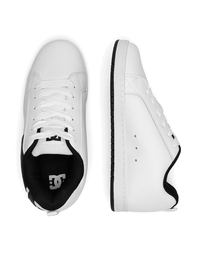 DC Sneakersy DC COURT GRAFFIK 300529-WLK Biela