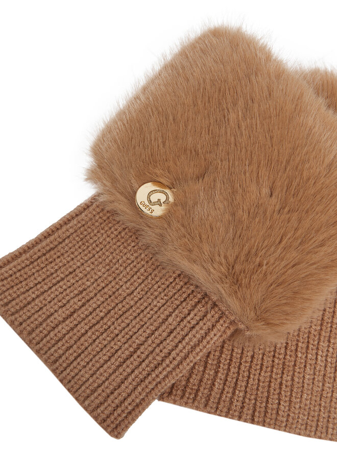 Guess Дамски ръкавици Guess AW5208 POL02 Кафяв