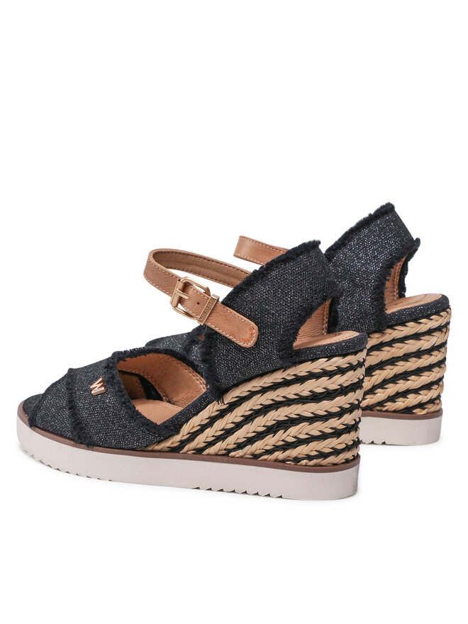 Wrangler Espadryle Wrangler Maiorca Cross WL21700A Czarny