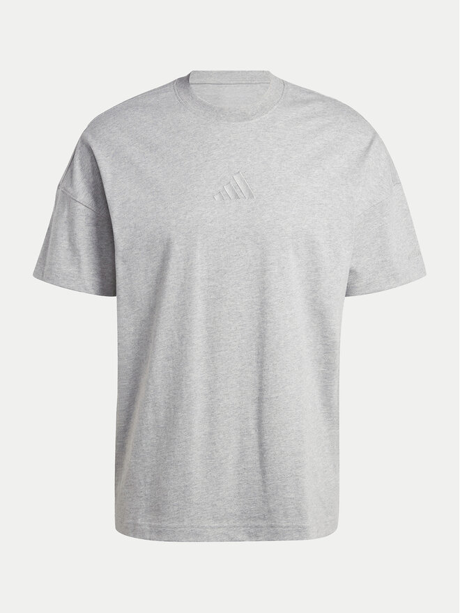 adidas adidas T-Shirt ALL SZN IY4138 Grau Loose Fit