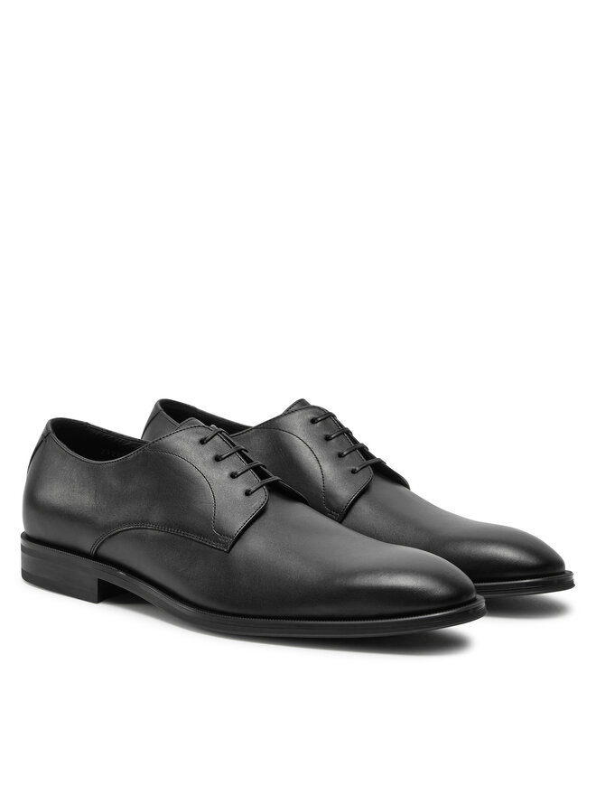 BOSS Félcipő BOSS Derby 50536535 Fekete