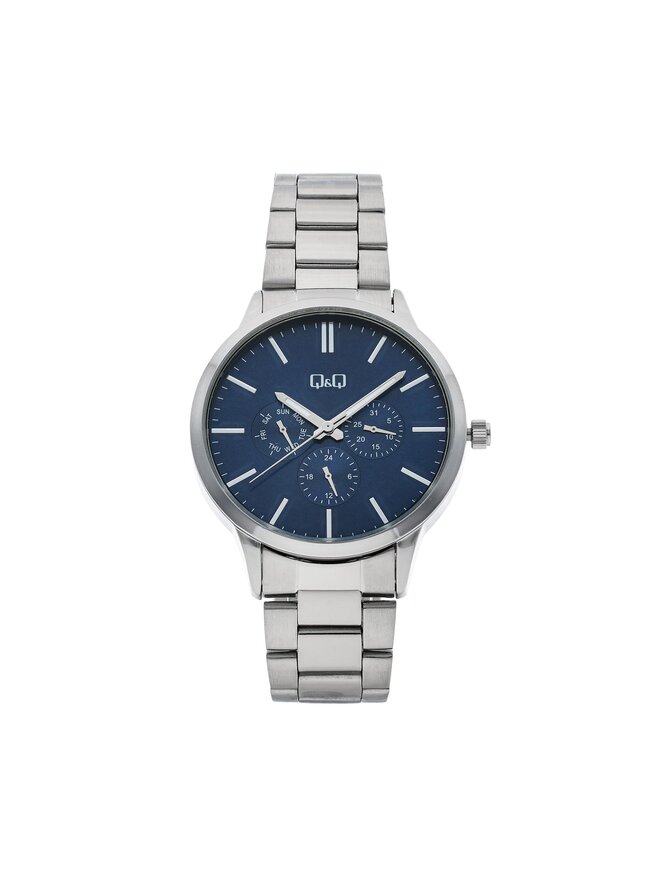 Q&Q Uhr Q&Q A01A-002P Silberfarben