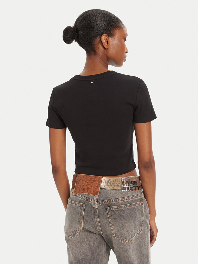 Miss Sixty Miss Sixty Camiseta 6L1SJ4300000 Negro Slim Fit