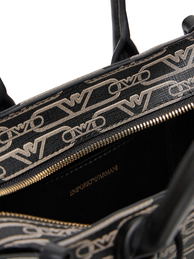 Emporio Armani Ročna torba Emporio Armani EW000371 AF11951 FC033 Črna