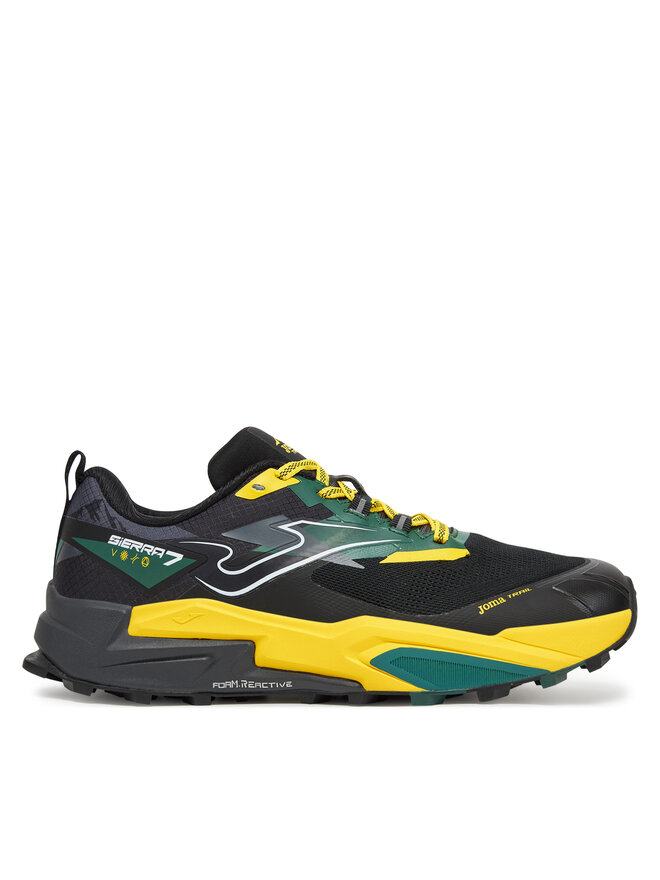 Scarpe Joma Uomo Joma Serie Sierra - Scarpe Da Running Uomo, Nero-Giallo Fluor Scarpe Sportive Uomo Per Corsa