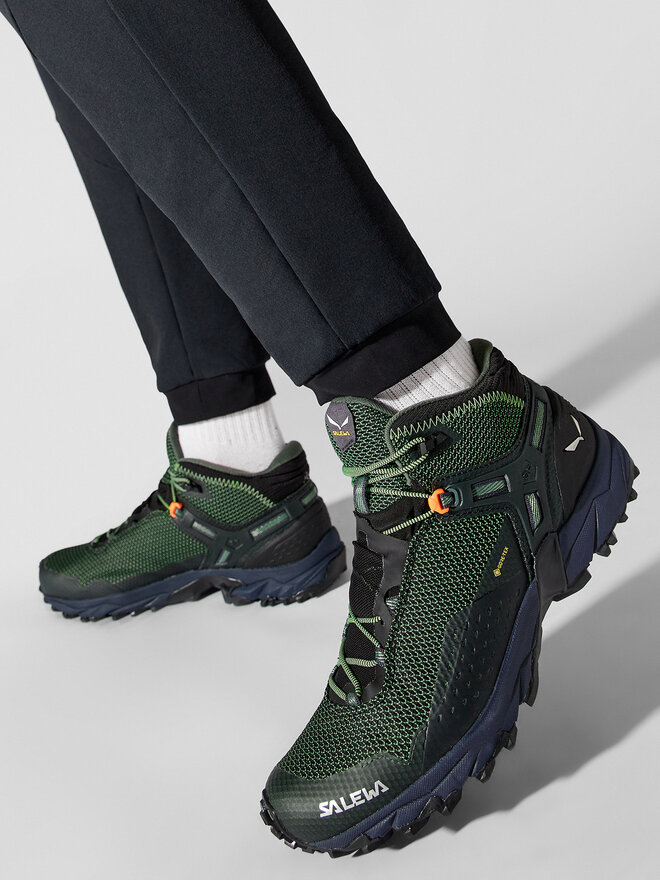 Salewa Trekkingschuhe Salewa Ms Ultra Flex 2 Mid Gtx GORE-TEX 61387 Grün